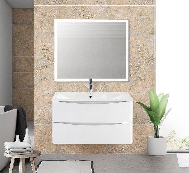 Тумба под раковину BelBagno ACQUA-900-2C-SO-BL подвесная Bianco Lucido, купить, цена, заказать, магазин, доставка, скидка, промокод, купить, цена, заказать, магазин, доставка, скидка, промокод