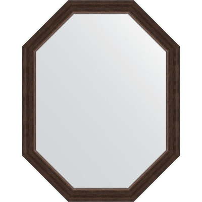 Зеркало Evoform Octagon 71х91 BY 7068 в багетной раме - Палисандр 62