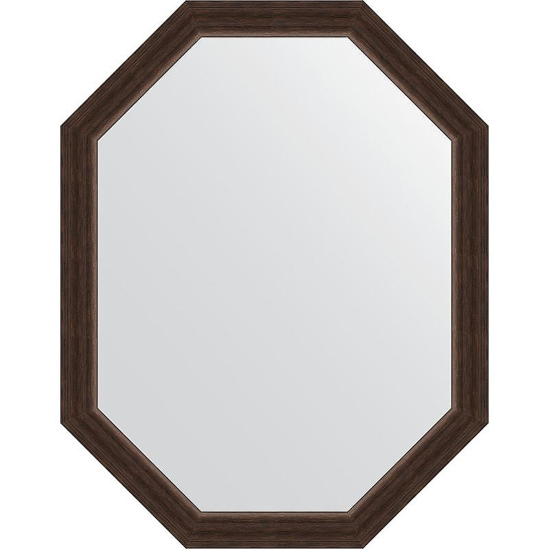 Зеркало Evoform Octagon 71х91 BY 7068 в багетной раме - Палисандр 62, купить, цена, заказать, магазин, доставка, скидка, промокод, купить, цена, заказать, магазин, доставка, скидка, промокод