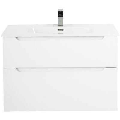 Тумба под раковину BelBagno Etna-H60 100 ETNA-H60-1000-2C-SO-BL-P подвесная Bianco Lucido