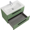 Тумба под раковину Cezares Eco-Cer-N 80 ECO-CER-N-800-2C-SO-PS-P подвесная Фисташковый Софт без ручек, купить, цена, заказать, магазин, доставка, скидка, промокод, купить, цена, заказать, магазин, доставка, скидка, промокод