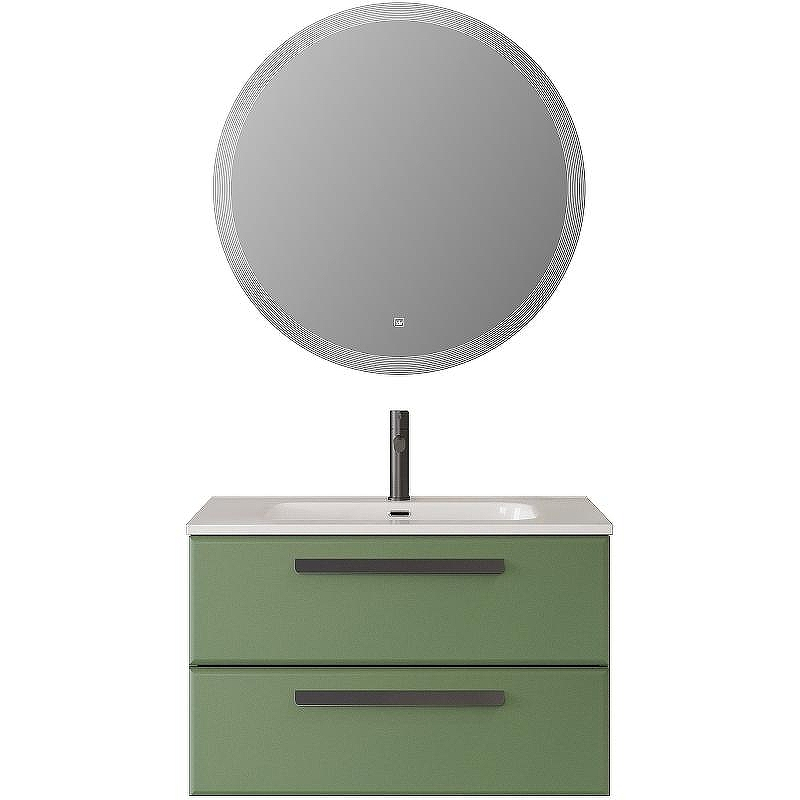 Тумба под раковину Cezares Eco-Cer-N 80 ECO-CER-N-800-2C-SO-PS-P подвесная Фисташковый Софт без ручек, купить, цена, заказать, магазин, доставка, скидка, промокод, купить, цена, заказать, магазин, доставка, скидка, промокод