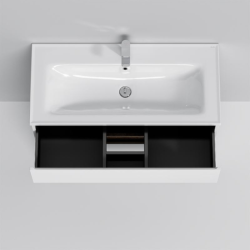 Тумба под раковину AM.PM X-Joy 100 M85AFSX1002WG Белый глянец, купить, цена, заказать, магазин, доставка, скидка, промокод, купить, цена, заказать, магазин, доставка, скидка, промокод