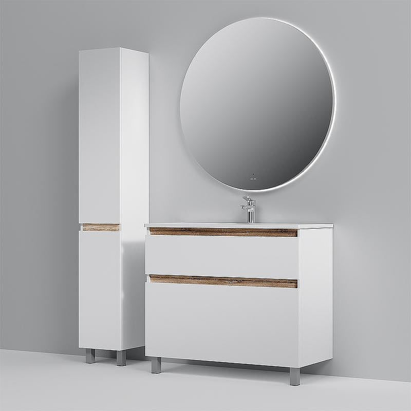 Тумба под раковину AM.PM X-Joy 100 M85AFSX1002WG Белый глянец, купить, цена, заказать, магазин, доставка, скидка, промокод, купить, цена, заказать, магазин, доставка, скидка, промокод