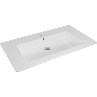 Тумба с раковиной Misty Дива 85 УТ000011765 Белая