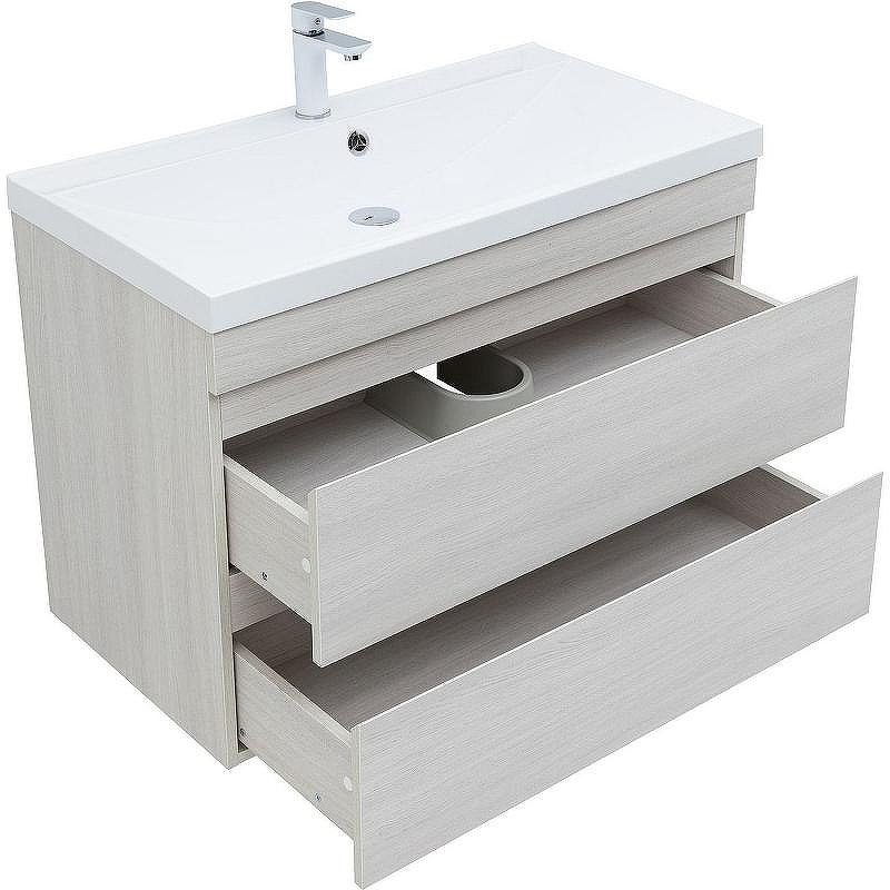 Тумба под раковину Aquanet Нота New 100 334206 подвесная Дуб холден, купить, цена, заказать, магазин, доставка, скидка, промокод, купить, цена, заказать, магазин, доставка, скидка, промокод