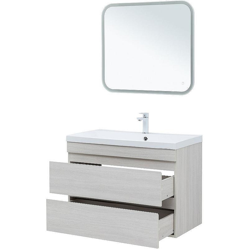 Тумба под раковину Aquanet Нота New 100 334206 подвесная Дуб холден, купить, цена, заказать, магазин, доставка, скидка, промокод, купить, цена, заказать, магазин, доставка, скидка, промокод