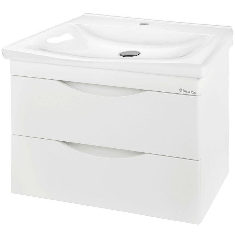 Тумба под раковину Bellezza Санриса 60 4630109180011 подвесная Белая, купить, цена, заказать, магазин, доставка, скидка, промокод, купить, цена, заказать, магазин, доставка, скидка, промокод
