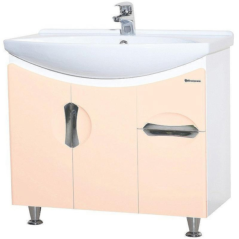 Тумба под раковину Bellezza Лагуна 75 4632112110078 Бежевая, купить, цена, заказать, магазин, доставка, скидка, промокод, купить, цена, заказать, магазин, доставка, скидка, промокод