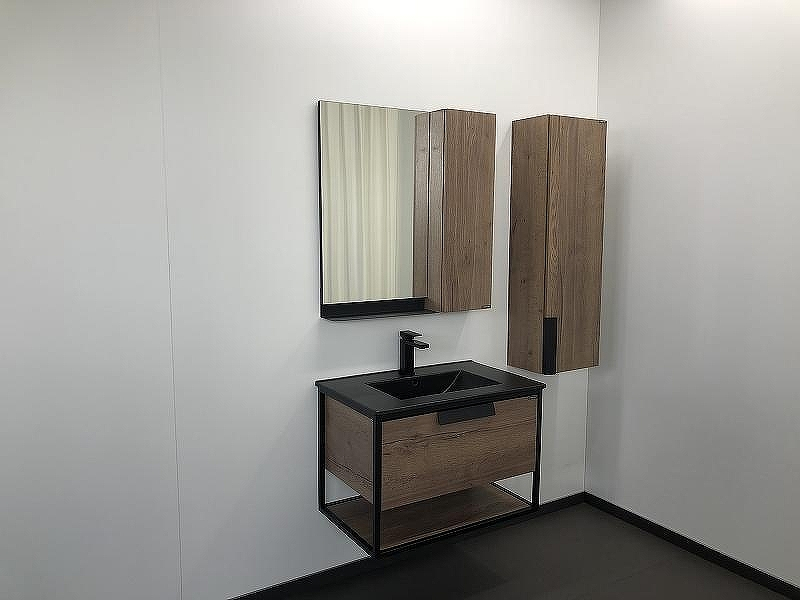 Тумба с раковиной Comforty Бонн 75 00-00001936 подвесная Дуб темный, купить, цена, заказать, магазин, доставка, скидка, промокод, купить, цена, заказать, магазин, доставка, скидка, промокод