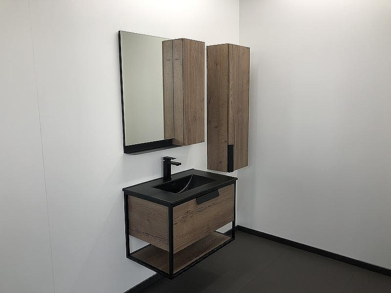 Тумба с раковиной Comforty Бонн 75 00-00001936 подвесная Дуб темный, купить, цена, заказать, магазин, доставка, скидка, промокод, купить, цена, заказать, магазин, доставка, скидка, промокод