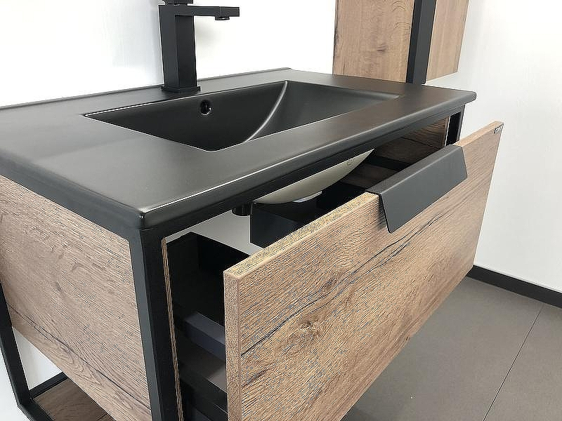 Тумба с раковиной Comforty Бонн 75 00-00001936 подвесная Дуб темный, купить, цена, заказать, магазин, доставка, скидка, промокод, купить, цена, заказать, магазин, доставка, скидка, промокод