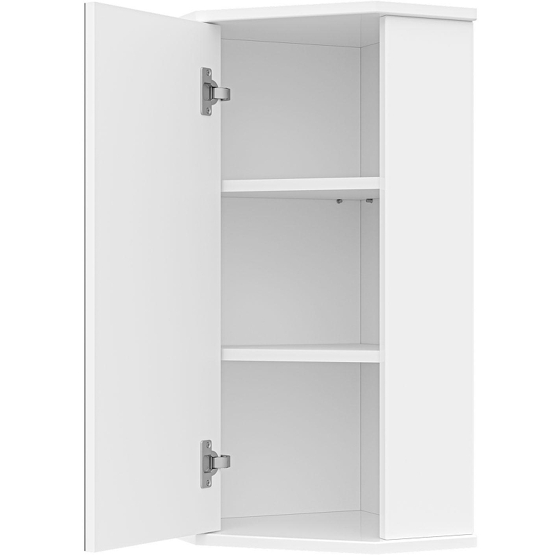 Зеркальный шкаф Misty Лилия 34 Э-Лил08034-014бф угловой Белый, купить, цена, заказать, магазин, доставка, скидка, промокод, купить, цена, заказать, магазин, доставка, скидка, промокод