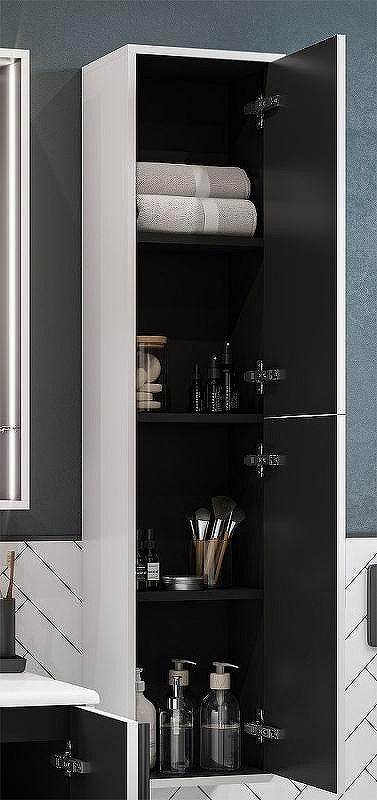 Шкаф пенал Aquaton Ривьера 30 1A239203RVX20 подвесной Белый, купить, цена, заказать, магазин, доставка, скидка, промокод, купить, цена, заказать, магазин, доставка, скидка, промокод