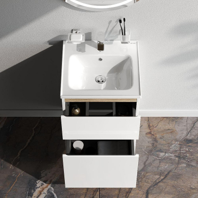 Тумба под раковину AM.PM X-joy 48 M85AFSX0502WG цвет Белый