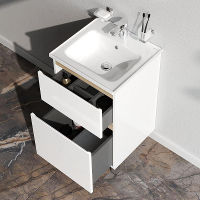 Тумба под раковину AM.PM X-joy 48 M85AFSX0502WG цвет Белый