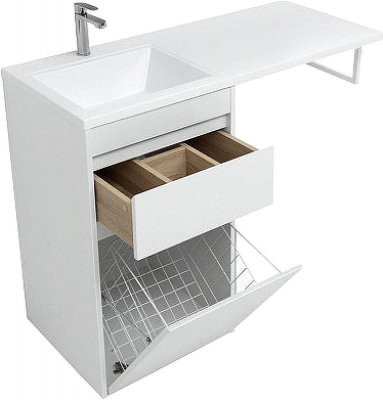 Тумба под раковину Aquanet Токио 110 239289 Белая