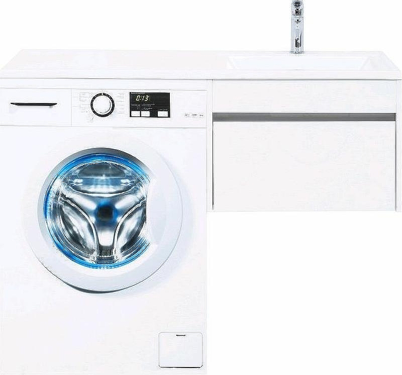 Тумба с раковиной Aquanet Токио 120 R 239213 подвесная Белая, купить, цена, заказать, магазин, доставка, скидка, промокод, купить, цена, заказать, магазин, доставка, скидка, промокод