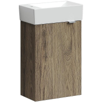 Тумба под раковину Sancos Mini 37 L MN35ECHL подвесная Дуб чарльстон, купить, цена, заказать, магазин, доставка, скидка, промокод, купить, цена, заказать, магазин, доставка, скидка, промокод