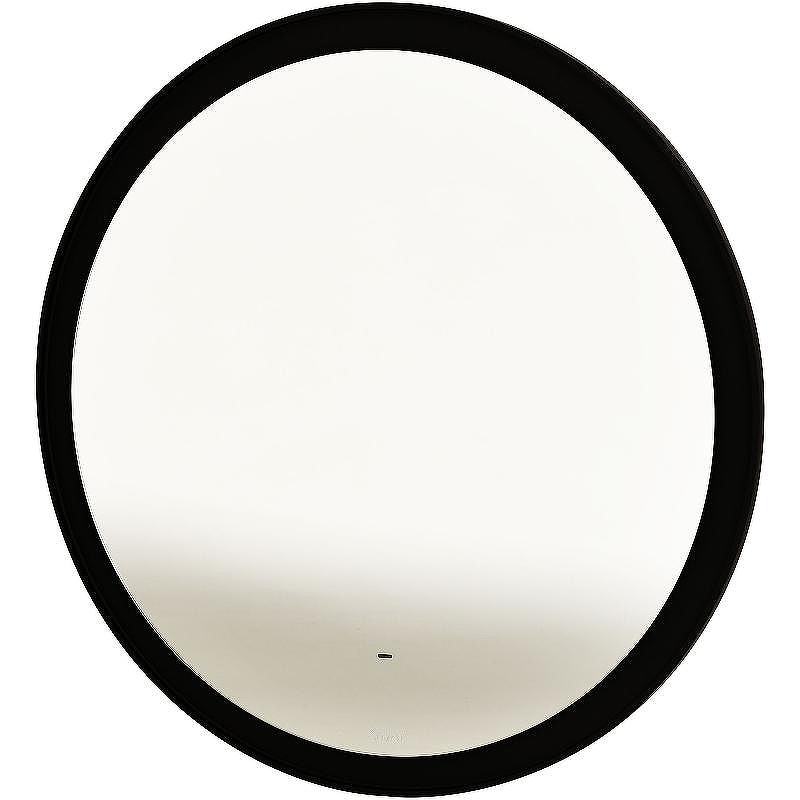 Зеркало Sintesi Callisto 80 SIN-SPEC-CALLISTO-80 с подсветкой Черное матовое с сенсорным выключателем, купить, цена, заказать, магазин, доставка, скидка, промокод, купить, цена, заказать, магазин, доставка, скидка, промокод