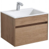 Тумба под раковину Vincea Chiara 60 VMC-2C600NO подвесная N.Oak, купить, цена, заказать, магазин, доставка, скидка, промокод, купить, цена, заказать, магазин, доставка, скидка, промокод