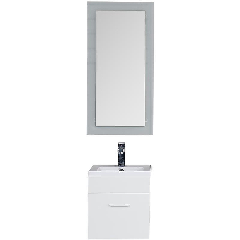 Комплект мебели для ванной Aquanet Нота 40 287697 подвесной Белый, купить, цена, заказать, магазин, доставка, скидка, промокод, купить, цена, заказать, магазин, доставка, скидка, промокод