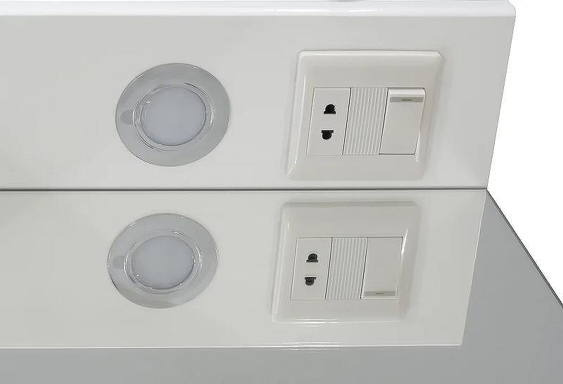 Зеркало со шкафом DIWO Дмитров 60 L СО-Дм04060-011Л с подсветкой Белое, купить, цена, заказать, магазин, доставка, скидка, промокод, купить, цена, заказать, магазин, доставка, скидка, промокод