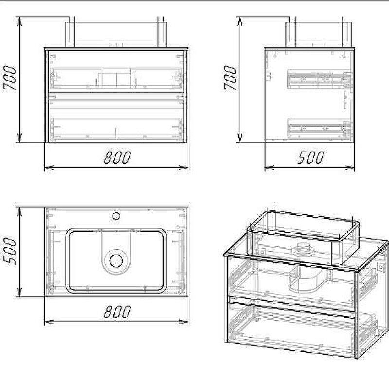 Тумба под раковину Grossman Эдванс 80 108010 подвесная Цемент светлый, купить, цена, заказать, магазин, доставка, скидка, промокод, купить, цена, заказать, магазин, доставка, скидка, промокод