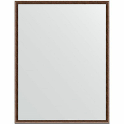 Зеркало Evoform Definite 88х68 BY 0672 в багетной раме - Орех 22