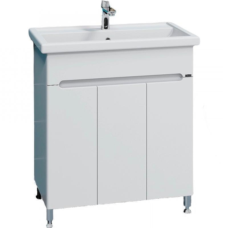 Тумба под раковину СанТа Лондон 80 224041 Белая, купить, цена, заказать, магазин, доставка, скидка, промокод, купить, цена, заказать, магазин, доставка, скидка, промокод