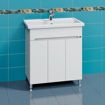 Тумба под раковину СанТа Лондон 80 224041 Белая