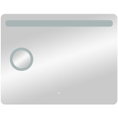 Зеркало Континент Fibra 1000х700 ЗЛП955 с подсветкой с сенсорным выключателем