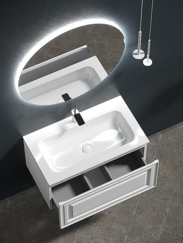 Тумба под раковину Sancos Very 80 VR80W подвесная Bianco, купить, цена, заказать, магазин, доставка, скидка, промокод, купить, цена, заказать, магазин, доставка, скидка, промокод