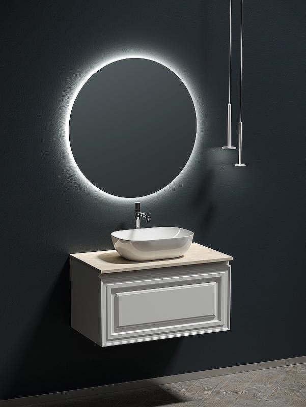 Тумба под раковину Sancos Very 80 VR80W подвесная Bianco, купить, цена, заказать, магазин, доставка, скидка, промокод, купить, цена, заказать, магазин, доставка, скидка, промокод