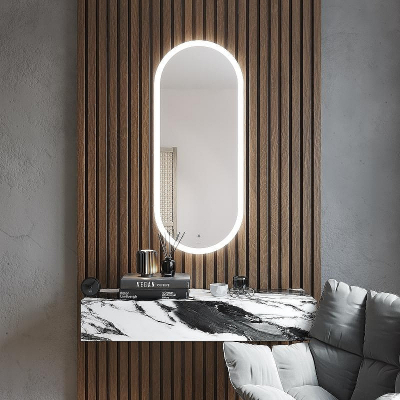 Зеркало Bond Oval 50x120 M41ZE-50120 с подсветкой с сенсорным выключателем