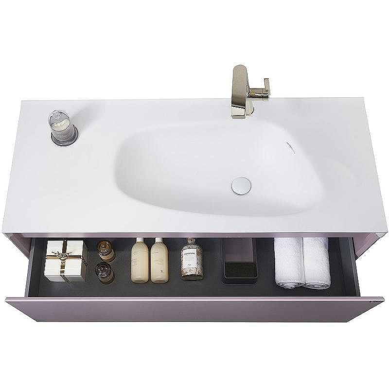 Тумба с раковиной Orans BC-4060-1200R 120 40601200R подвесная Лиловая матовая, купить, цена, заказать, магазин, доставка, скидка, промокод, купить, цена, заказать, магазин, доставка, скидка, промокод