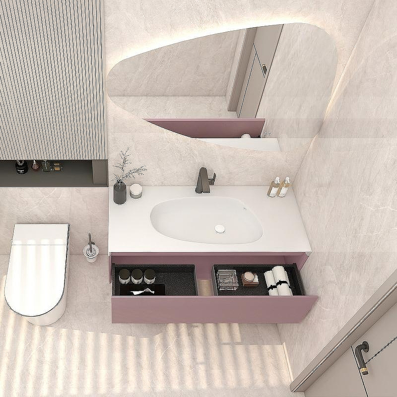 Тумба с раковиной Orans BC-4060-1200R 120 40601200R подвесная Лиловая матовая, купить, цена, заказать, магазин, доставка, скидка, промокод, купить, цена, заказать, магазин, доставка, скидка, промокод