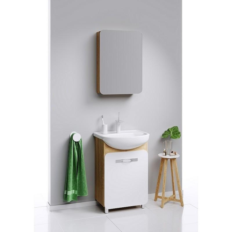 Тумба под раковину Aqwella Вега 55 Veg.01.05 Дуб сонома, купить, цена, заказать, магазин, доставка, скидка, промокод, купить, цена, заказать, магазин, доставка, скидка, промокод