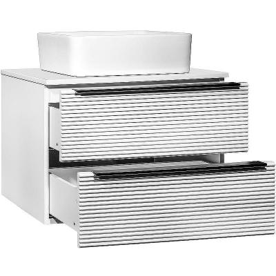 Тумба под раковину Runo Орлеан 70 00-00002023 подвесная Белая