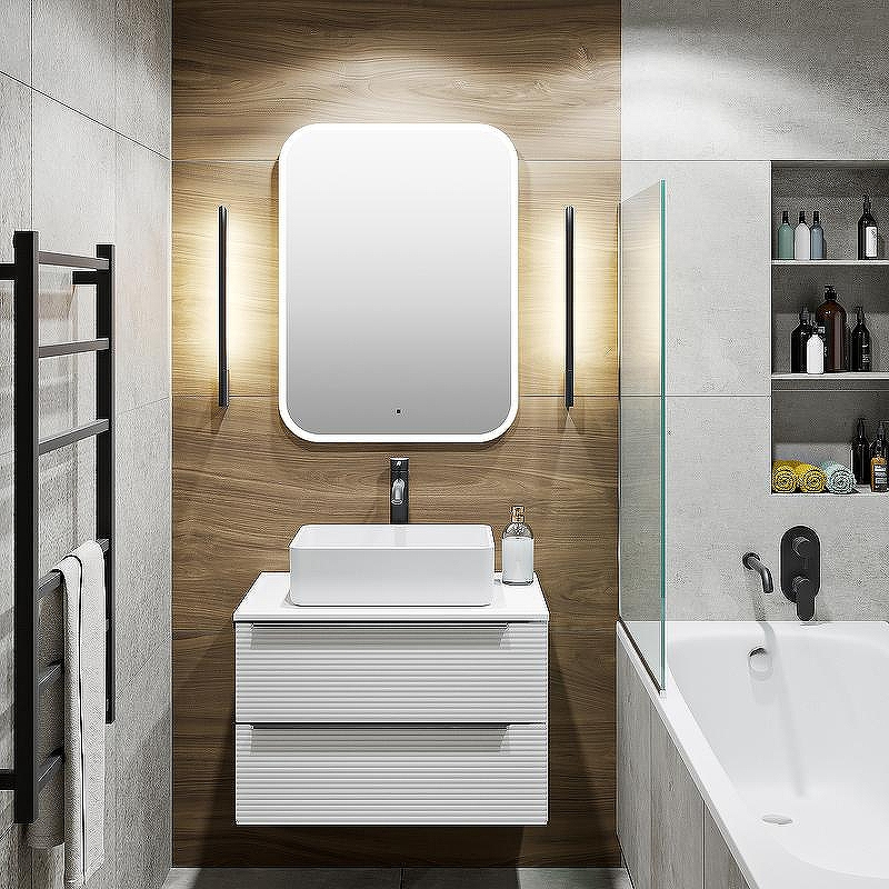 Тумба под раковину Runo Орлеан 70 00-00002023 подвесная Белая, купить, цена, заказать, магазин, доставка, скидка, промокод, купить, цена, заказать, магазин, доставка, скидка, промокод