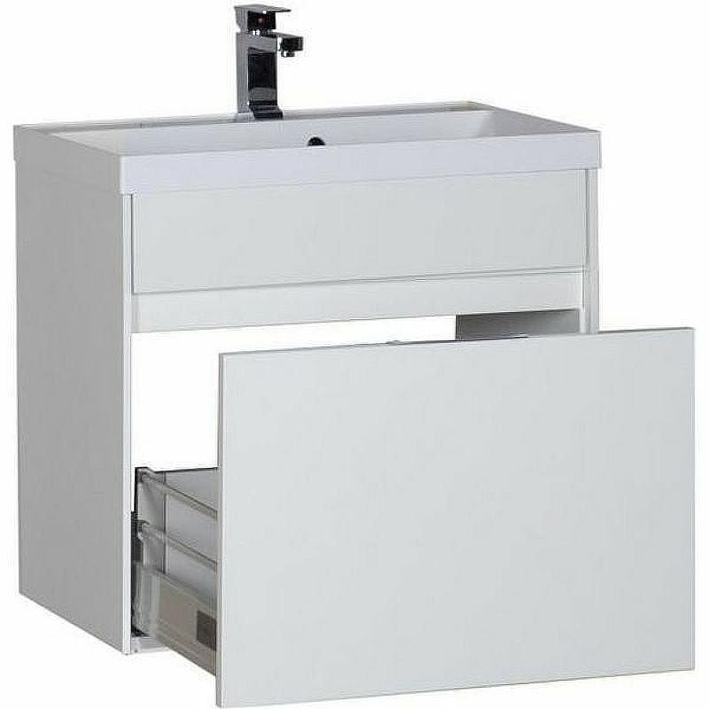 Тумба с раковиной Aquanet Латина 70 212834 подвесная Белый глянец, купить, цена, заказать, магазин, доставка, скидка, промокод, купить, цена, заказать, магазин, доставка, скидка, промокод