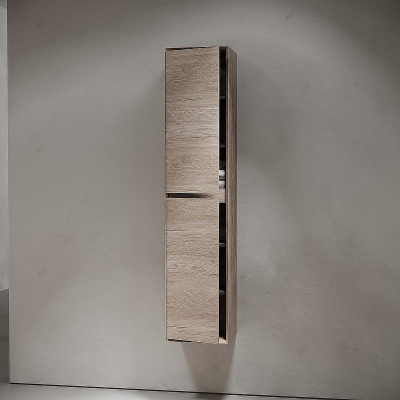 Шкаф пенал Sancos Marmi 1.0 35 PMR35EG подвесной Дуб галифакс натуральный