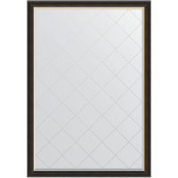 Зеркало Evoform Exclusive-G 184х129 BY 4540 с гравировкой в багетной раме - Черное дерево с золотом 71, купить, цена, заказать, магазин, доставка, скидка, промокод, купить, цена, заказать, магазин, доставка, скидка, промокод