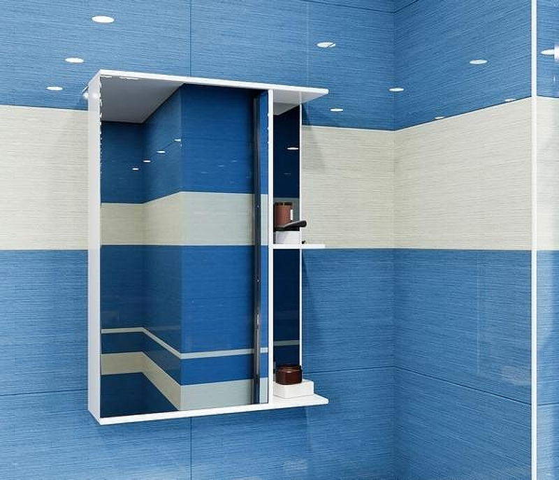 Зеркальный шкаф Mixline Стандарт 50 L 525513 Белый, купить, цена, заказать, магазин, доставка, скидка, промокод, купить, цена, заказать, магазин, доставка, скидка, промокод