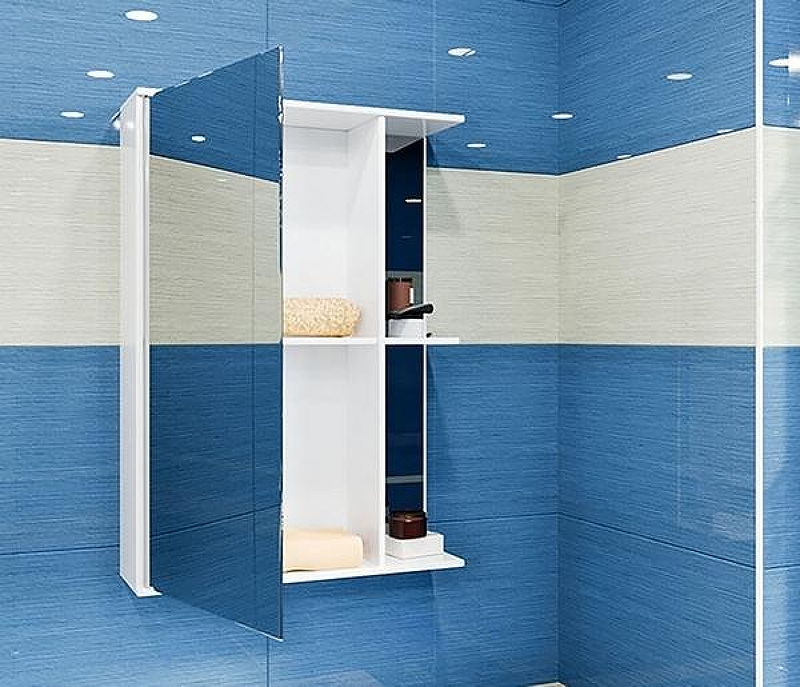 Зеркальный шкаф Mixline Стандарт 50 L 525513 Белый, купить, цена, заказать, магазин, доставка, скидка, промокод, купить, цена, заказать, магазин, доставка, скидка, промокод