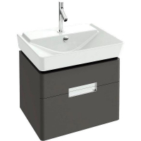 Тумба под раковину Jacob Delafon Reve 60 EB1134-442 подвесная Серый антрацит, купить, цена, заказать, магазин, доставка, скидка, промокод, купить, цена, заказать, магазин, доставка, скидка, промокод