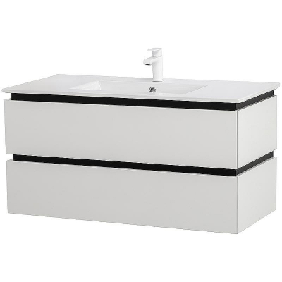 Тумба под раковину Cezares Plane 100 PLANE-1000-2C-SO-BL подвесная Bianco Lucido