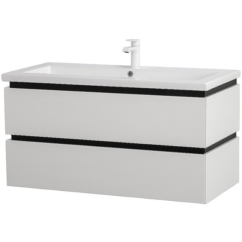 Тумба под раковину Cezares Plane 100 PLANE-1000-2C-SO-BL подвесная Bianco Lucido, купить, цена, заказать, магазин, доставка, скидка, промокод, купить, цена, заказать, магазин, доставка, скидка, промокод