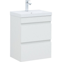 Тумба под раковину Aquanet Нота New 50 335416 подвесная Белый глянец, купить, цена, заказать, магазин, доставка, скидка, промокод, купить, цена, заказать, магазин, доставка, скидка, промокод