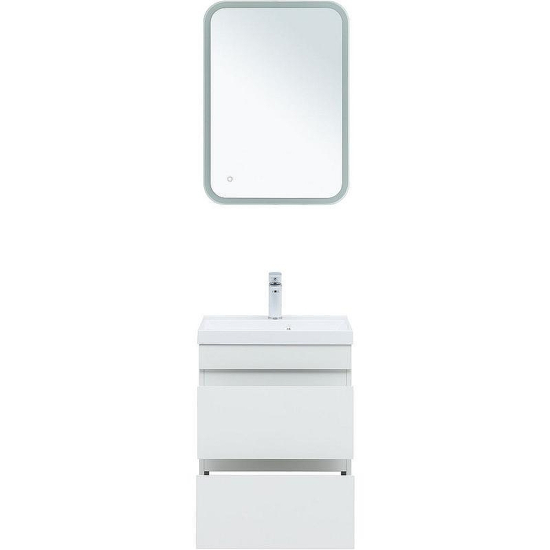 Тумба под раковину Aquanet Нота New 50 335416 подвесная Белый глянец, купить, цена, заказать, магазин, доставка, скидка, промокод, купить, цена, заказать, магазин, доставка, скидка, промокод